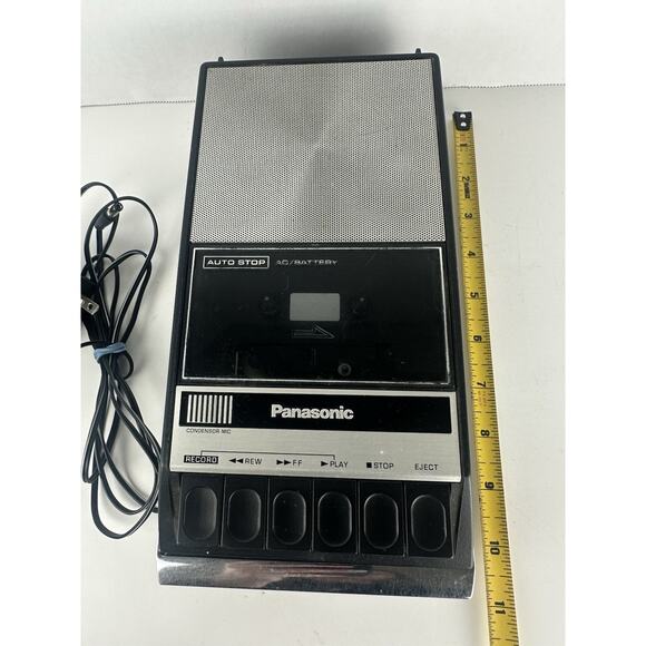 VTG Panasonic RQ-309AS Tape Recorder Made in Japan (works With Cord) - Picture 5 of 7